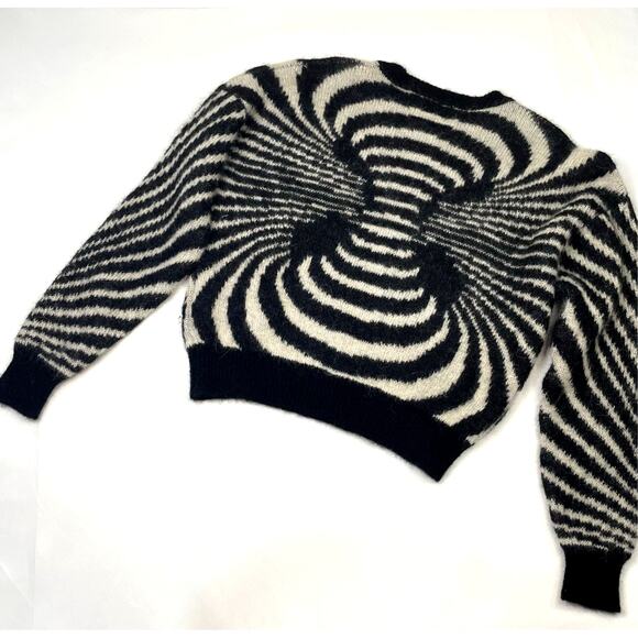 Paloma Wool Matrix Abstract Print Pullover Sweater Size Small - Picture 9 of 10